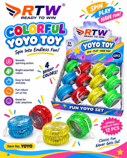 Colourful Light-Up Yoyo Toy