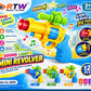 Sound & Light Mini Revolver Toy Gun